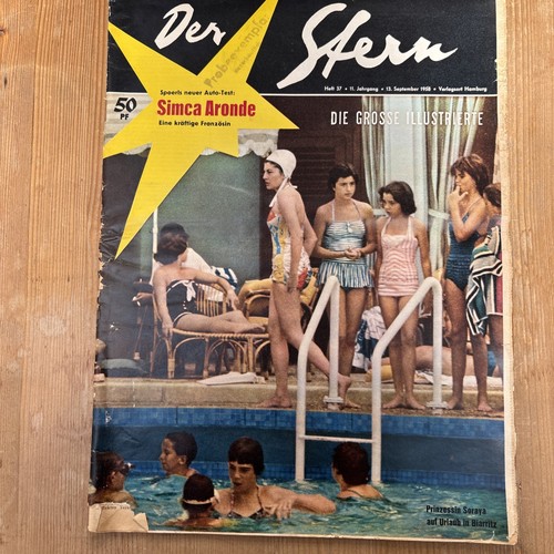Zeitschrift stern 1958 - stern, 1958,