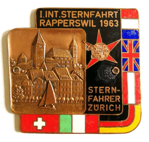 Plakette int sternfahrt - 1.,